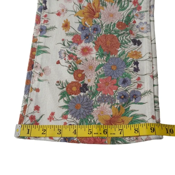 Wrangler Westward 626 Women's Floral Print High Waist Bootcut Jeans Size 29x34 - Picture 8 of 16